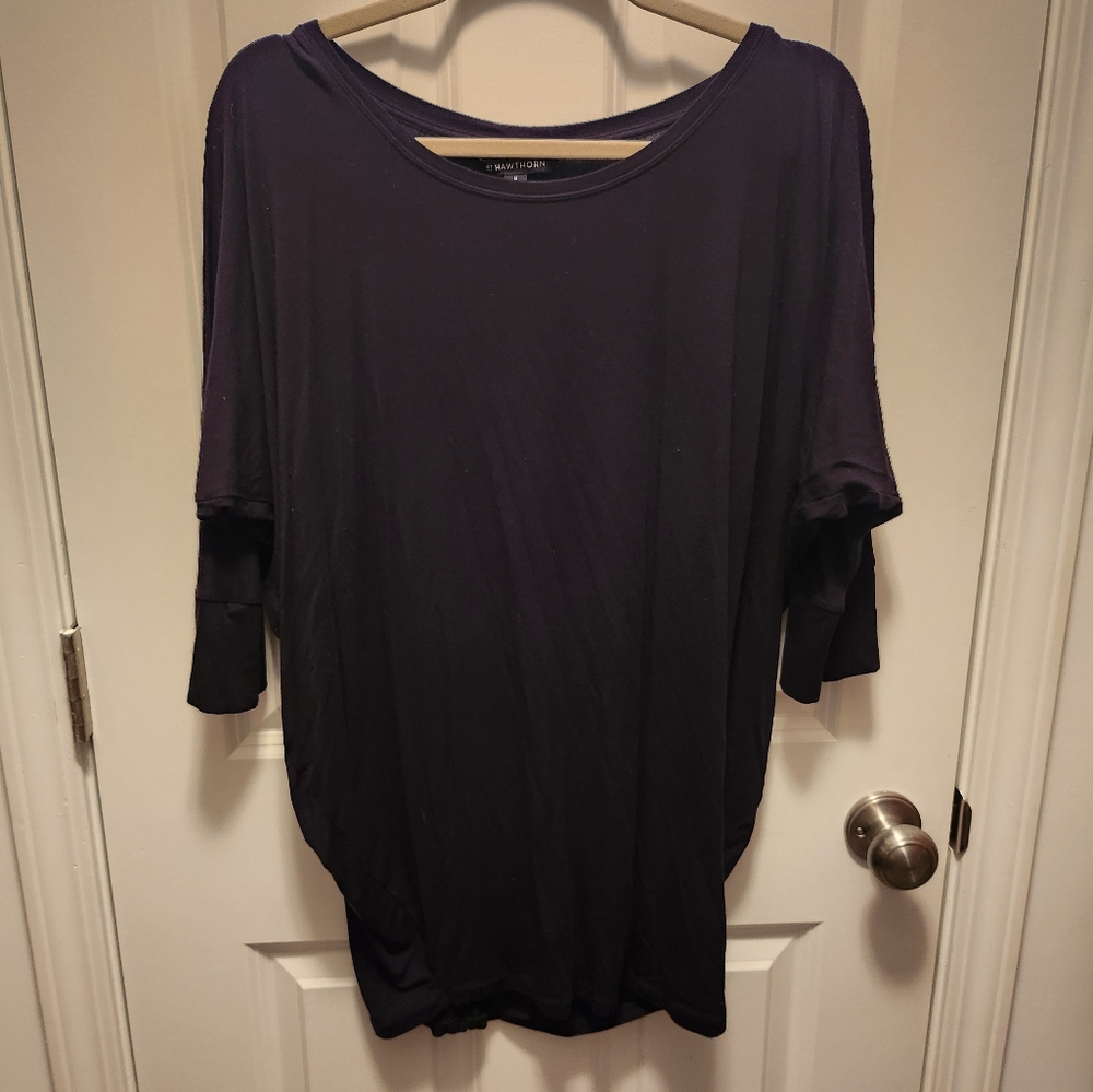 very soft black shirt
